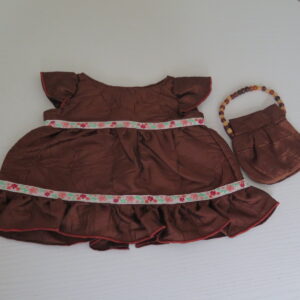 Bamsetøj - Kjole og taske