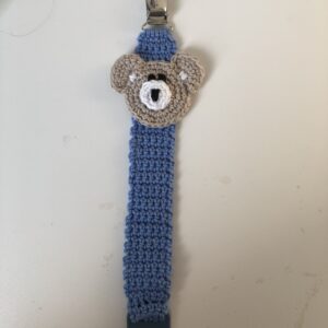 Suttekæde - Blå m/ motiv